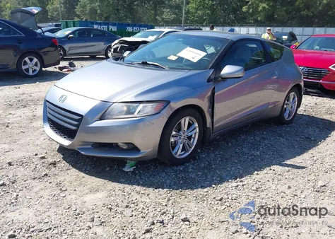 2011 Honda Cr-Z Ex from USA, damaged, VIN JHMZF1D63BS012613